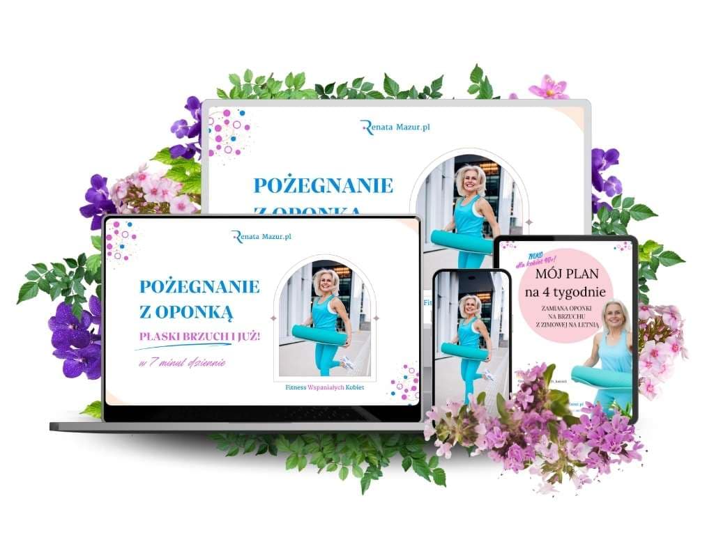 PROGRAMY-FITNESS-WSPANIAŁYCH KOBIET(2) „Pożegnanie z oponką. Płaski brzuch i już”<br />
– jeśli chcesz poczuć, że Twoje spodnie leżą lepiej, brzuch jest mniej napięty, a Ty masz więcej siły i lepsze trawienie – ten program Ci to da.<br />