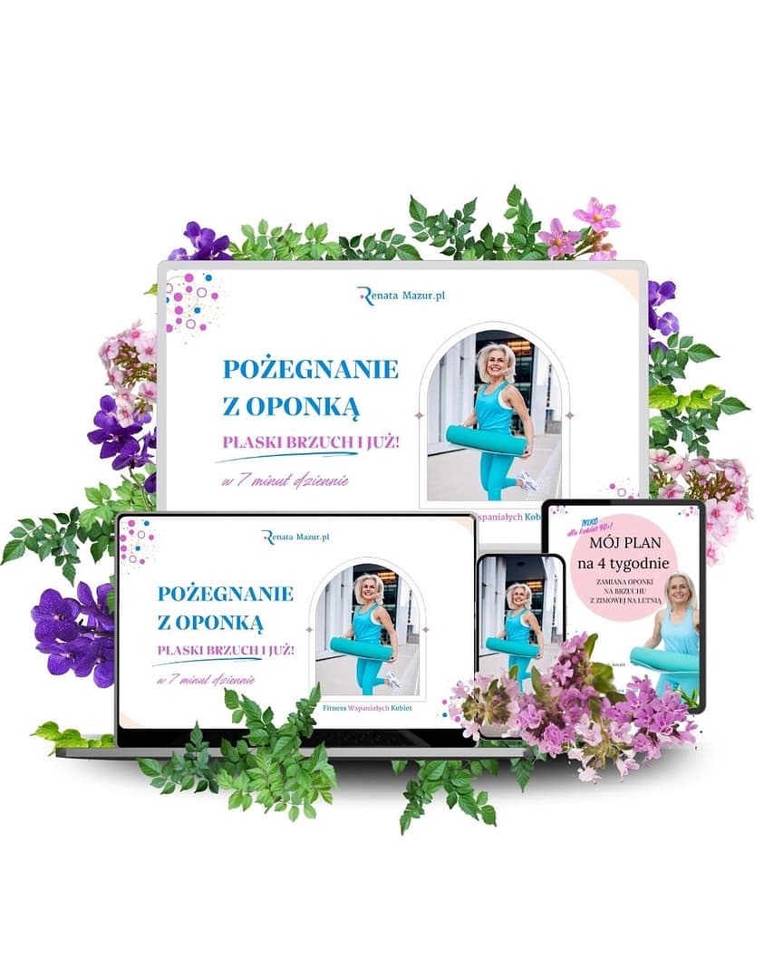 PROGRAMY-FITNESS-WSPANIAŁYCH KOBIET(pożegnanie z oponką) Pozbądź się oponki – bez forsownych ćwiczeń, za to z efektem, który zobaczysz w lustrze!<br />
Smukła talia i płaski brzuch – z każdym dniem bliżej do tego, by jeansy i ulubiona sukienka leżały lepiej.<br />
Więcej pewności siebie – bez wciągania brzucha!